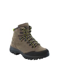 Jack Wolfskin Trekkingschuh &raquo;REBELLION TEXAPORE MID M&laquo; beige UK 9,5 - EU 44 Robuster, hochwertiger Vollleder-Trekkingschuh