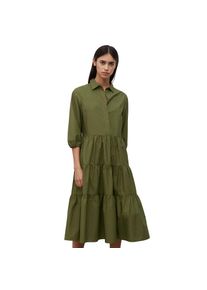 Marc O'Polo MARC O'POLO DENIM Blusenkleid &raquo;aus Bio-Baumwoll-Popeline&laquo; gr&uuml;n M Normalgr&ouml;&szlig;en Sommer-Liebling f&uuml;r feminine Outfits