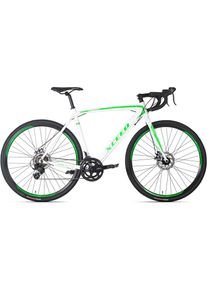 KS-Cycling KS CYCLING Rennrad &raquo;Xceed&laquo;, 14 Gang, Shimano, Tourney Schaltwerk, Kettenschaltung gr&uuml;n