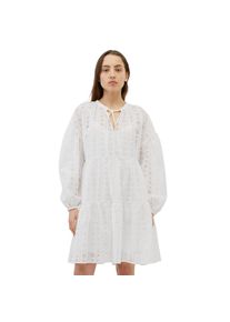 Marc O'Polo MARC O'POLO DENIM Sommerkleid &raquo;mit Broderie Anglaise&laquo; wei&szlig; M Normalgr&ouml;&szlig;en Unterkleid aus angenehmer Viskose