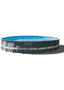 Intex Pool &raquo;Ultra XTR Frame&trade; Pool Komplett-Set, &laquo;, (Set, 5 tlg.) grau