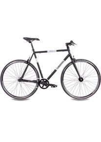 Chrisson Singlespeed &raquo;FG Flat 1.0&laquo;, 1 Gang, ohne Schaltung, (1 tlg.) schwarz Fahrrad