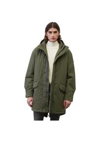 Marc O'Polo MARC O'POLO DENIM Kurzmantel &raquo;aus Bio-Baumwoll-Mix&laquo; gr&uuml;n L L&auml;ssiger Baumwoll-Parka