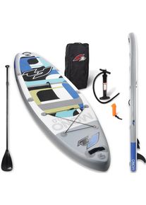 F 2 F2 SUP-Board &raquo;Mono inkl. Carbonpaddel&laquo;, (mit Paddel) blau