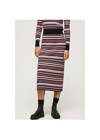 Pepe Jeans Bleistiftrock &raquo;TIFFANI&laquo;, im Ringeldessin - Stretchqualit&auml;t in feiner Rippstruktur bunt XS Femininer Midi-Rock ""TIFFANI "" in Ringeloptik...