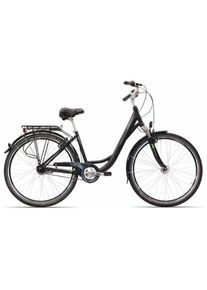 HAWK Bikes Cityrad, 7 Gang, Shimano, Nabenschaltung schwarz Fahrrad