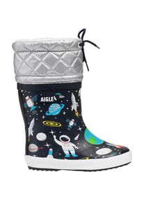 Aigle Gummistiefel &raquo;Giboulee&laquo;, dunkelblau/bunt-kombi bunt 19 dunkelblau-bunt-kombi Reinigen Sie die Stiefel nach jeder Benutzung mit klarem Wasser