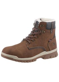 H.I.S. H.I.S Schn&uuml;rstiefel, mit heller Profillaufsohle braun 45 Casual Boots mit Schn&uuml;rung