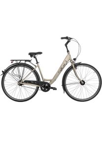 SIGN Cityrad, 7 Gang, Shimano, NEXUS SG-C3001-7C Schaltwerk beige Fahrrad