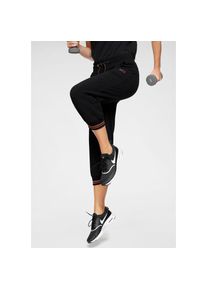 H.I.S. H.I.S 3/4-Hose, mit metallisch gl&auml;nzenden Details schwarz 34 N-Gr 3/4-Pumphose von H.I.S