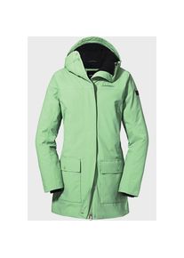 Sch&ouml;ffel SCH&Ouml;FFEL Parka &raquo;Ins. Parka Rotterdam L&laquo;, mit Kapuze gr&uuml;n 36 Wasserdicht durch verklebte N&auml;hte