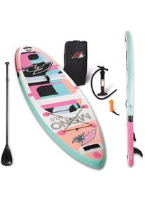F 2 F2 Inflatable SUP-Board &raquo;Mono Women&laquo;, (Set, 5 tlg.) rosa