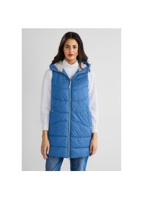 Street One Steppweste, in Unifarbe blau 42 glory blue Damenweste