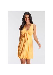 Melrose Jerseykleid, mit Knoten-Detail - NEUE KOLLEKTION gelb 42 N-Gr Feminines Sommerkleid von Melrose