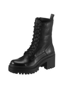 Inuovo Schn&uuml;rstiefelette, mit Plateausohle schwarz 41 Trendige Stiefelette mit Innenrei&szlig;verschluss