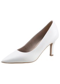 Tamaris Pumps, in eleganter spitzer Form wei&szlig; 40 Klassischer Pumps zum Schlupfen
