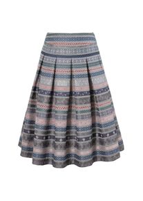 Love Nature Trachtenrock, (1 tlg.), Damen, vielseitig kombinierbar blau 34 Hochwertiger Faltenrock mit leicht changierendem Webmuster