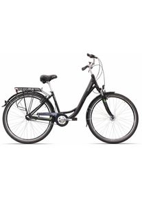 HAWK Bikes Cityrad, 3 Gang, Shimano, Nabenschaltung schwarz Fahrrad