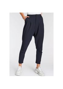 Imperial Haremshose &raquo;IMP 8 P21BBF&laquo;, Boyfriend-Style mit tiefem Schritt blau S N-Gr blu scuro 1680 L&auml;ssige Bundfaltenhose ""IMP 8 P21BBF"" von...