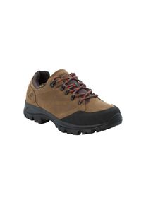 Jack Wolfskin Trekkingschuh &raquo;REBELLION TEXAPORE LOW M&laquo; braun UK 8,5 - EU 42,5 brown-grafit Robuster, hochwertiger Vollleder-Trekkingschuh