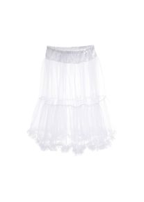 Marjo Trachtenrock, Petticoat mit R&uuml;schen wei&szlig; S (34/36) Gibt dem Rock die richtige Form