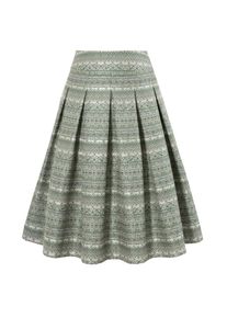 Love Nature Trachtenrock, (1 tlg.), Damen, vielseitig kombinierbar gr&uuml;n 38 Hochwertiger Faltenrock mit leicht changierendem Webmuster