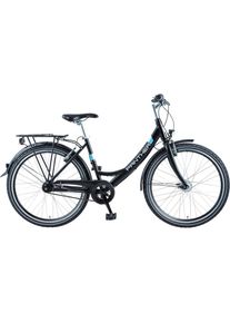 Panther Cityrad &raquo;BREST&laquo;, 3 Gang, Shimano, NEXUS Schaltwerk, Nabenschaltung schwarz Fahrrad