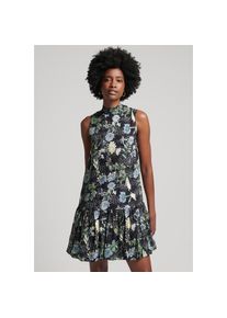 Superdry Sommerkleid, Gewebtes Minikleid bunt XL N-Gr gebl&uuml;mt Gewebtes Minikleid
