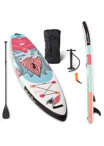 F 2 F2 SUP-Board &raquo;Feel Free&laquo;, Stand Up Paddling pink