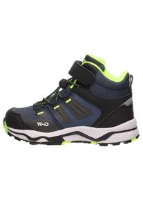 YK-ID BY LURCHI Sneaker &raquo;Leonard-Tex&laquo;, mit wasserabweisender TEX-Membrane bunt 29 navy-lemon Trekking Stiefel mmit Schnellverschluss und Klettriegel