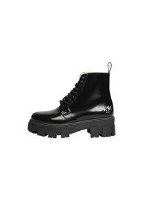 N91 Schn&uuml;rboots &raquo;Style Choice NN&laquo; schwarz 38 Schwarz/Schwarz Sportlich-dynamischer Stiefel f&uuml;r Damen