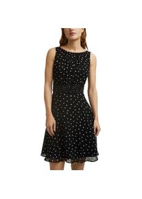 Esprit Collection Cocktailkleid, mit femininem R&uuml;ckenausschnitt schwarz-wei&szlig; 36 N-Gr schwarz-wei&szlig;-gepunktet Kleines, gepunktetes Kleid von Esprit...