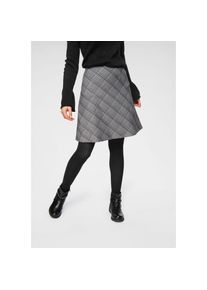 Boysen's BOYSEN'S Jerseyrock, im modischem Karomuster schwarz 48 schwarz-kariert Jerseyrock