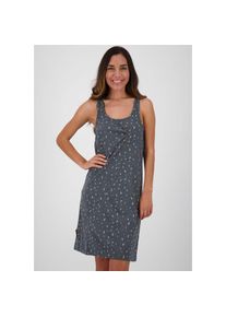 alife and kickin ALIFE & KICKIN Jerseykleid &raquo;CamyAK&laquo;, s&uuml;&szlig;es Tr&auml;gerkleid in Wickelkleid-Optik mit Alloverprint blau L N-Gr blue Sportiver Style mit gem&auml;&szlig;igtem...