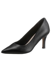 Tamaris Pumps, in eleganter spitzer Form schwarz 35 Klassischer Pumps zum Schlupfen