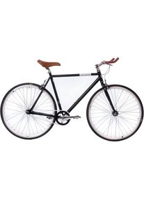 Tretwerk Singlespeed &raquo;Alma&laquo;, 1 Gang, ohne Schaltung schwarz Fahrrad