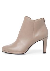 Tamaris Ankleboots, mit gepolsterter Innensohle grau 39 taupe Elegante Stiefelette mit Rei&szlig;verschluss