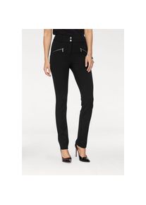 Laura Scott R&ouml;hrenhose, mit Shaping-Effekt, bis Gr&ouml;&szlig;e 50 schwarz 50 N-Gr Tolle Shapinghose mit Bauchwegeffekt