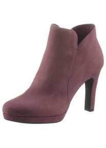 Tamaris High-Heel-Stiefelette, im femininen Look lila 37 beere In eleganter Form