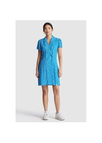 Khujo Blusenkleid &raquo;Kleid SIMA&laquo;, im Slim Fit mit leichtem Innenfutter blau S Normalgr&ouml;&szlig;en blau-gemustert Slim Fit