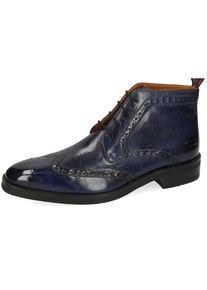 Melvin & Hamilton MELVIN & HAMILTON Schn&uuml;rstiefel &raquo;JEFF 8&laquo;, mit durchgen&auml;hter Machart blau 47 navy-used Klassischer Stiefel mit Lochung