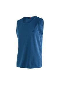 Maier Sports Funktionsshirt &raquo;Peter&laquo;, Herren Tank-Top, &auml;rmelloses Piqu&eacute; Shirt blau M nachtblau &Auml;rmelloses, funktionales Outdoorshirt mit hohem...