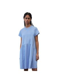 Marc O'Polo MARC O'POLO DENIM Jerseykleid &raquo;aus Organic Cotton&laquo; blau XXL Normalgr&ouml;&szlig;en hellblau Sommerliches Jersey-Kleid