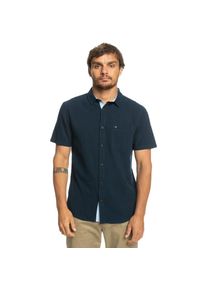 Quiksilver Kurzarmhemd &raquo;Time Box&laquo; blau S US-Gr&ouml;&szlig;en Navy Blazer Stoff: Popeline-Baumwollstoff