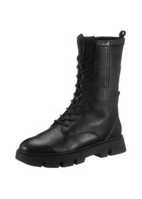 Geox Schn&uuml;rstiefel &raquo;D VILDE&laquo;, mit Warmfutter Innensohle schwarz 40 Winterstiefel mit Innenrei&szlig;verschluss und Schn&uuml;rung