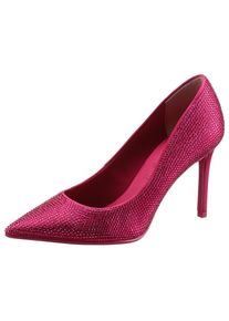 Tamaris High-Heel-Pumps, in eleganter spitzer Form pink 35 Femininer Pumps mit Allover-Glitzersteinchen