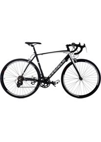 KS-Cycling KS CYCLING Rennrad, 14 Gang, Shimano, Tourney Schaltwerk, Kettenschaltung schwarz Fahrrad