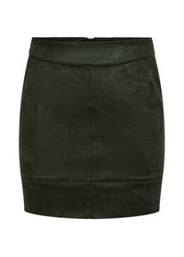Only Lederimitatrock &raquo;ONLJULIE FAUXSUEDE SKIRT OTW NOOS&laquo;, mit Stretch gr&uuml;n 46 (XXXL) Forest Night Minirock von Only