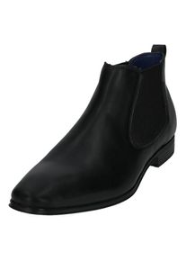 Bugatti Chelseaboots, zum Schlupfen schwarz 40 Elegante Business Stiefelette