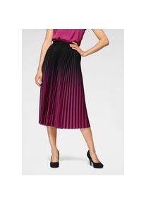 select! By Hermann Lange Plisseerock, mit elegantem Farbverlauf pink 42 schwarz-fuchsia Raffinierter Faltenrock mit Farbverlauf von Select By...